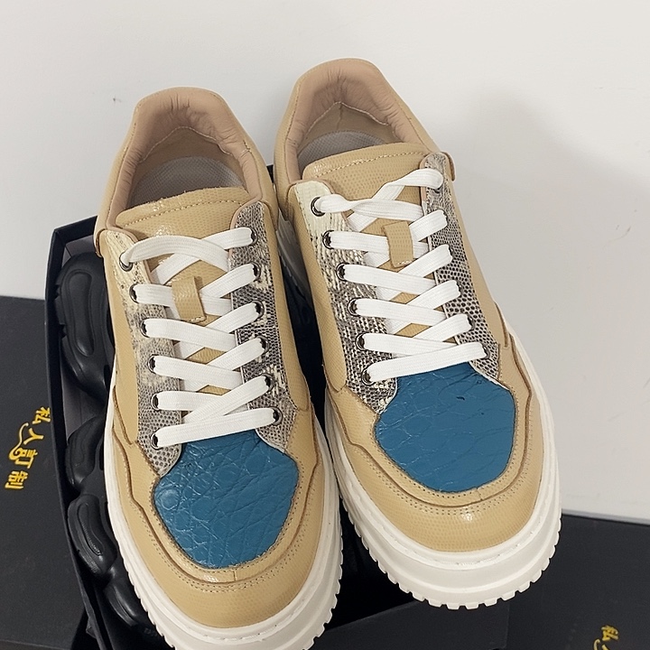 九***子真皮43码男士休闲鞋