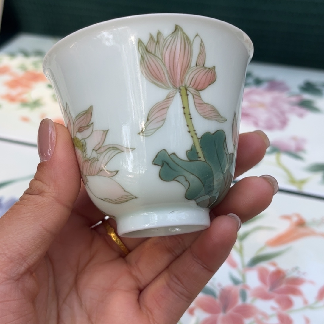 韩***子瓷片杯子杯子杯子杯子小矿点