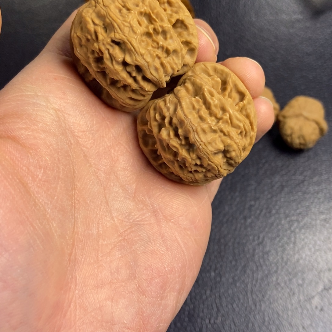 文玩核桃吊坠野狼