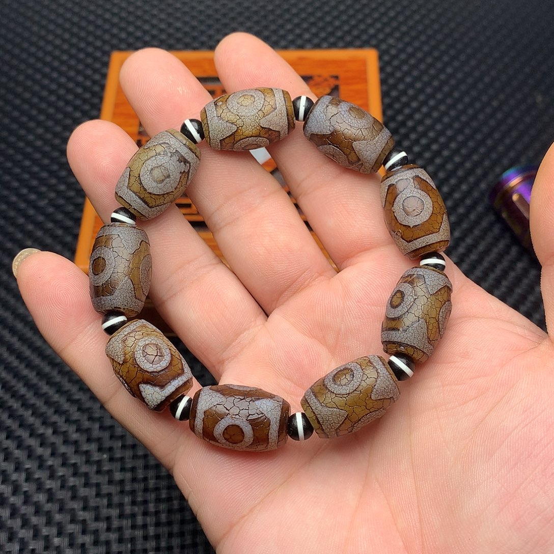 砼***人玛瑙/玉髓未镶嵌手链