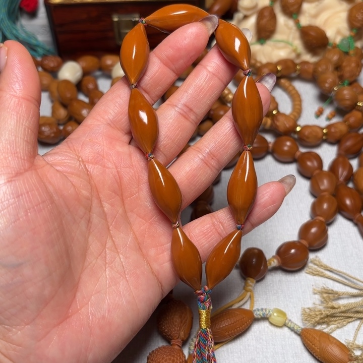 手串/手链橄榄核1.2大长腿