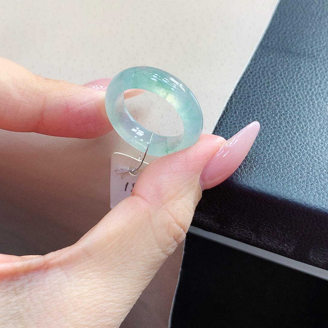 未镶嵌戒指翡翠18号