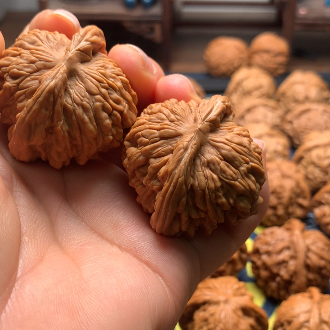 【闪购商品】把件文玩核桃嘉*呀楼子45