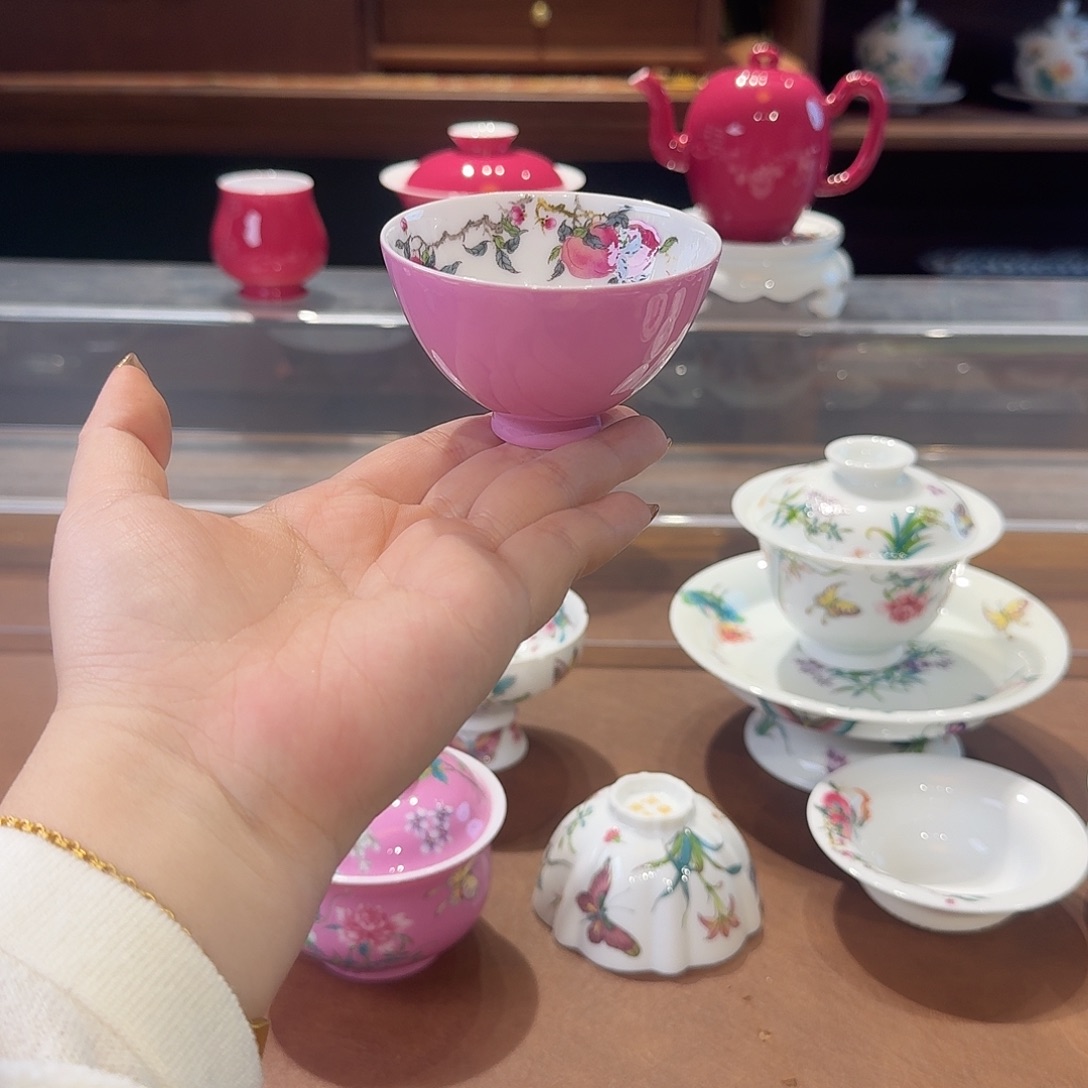 珐琅彩主人给茶具做茶具