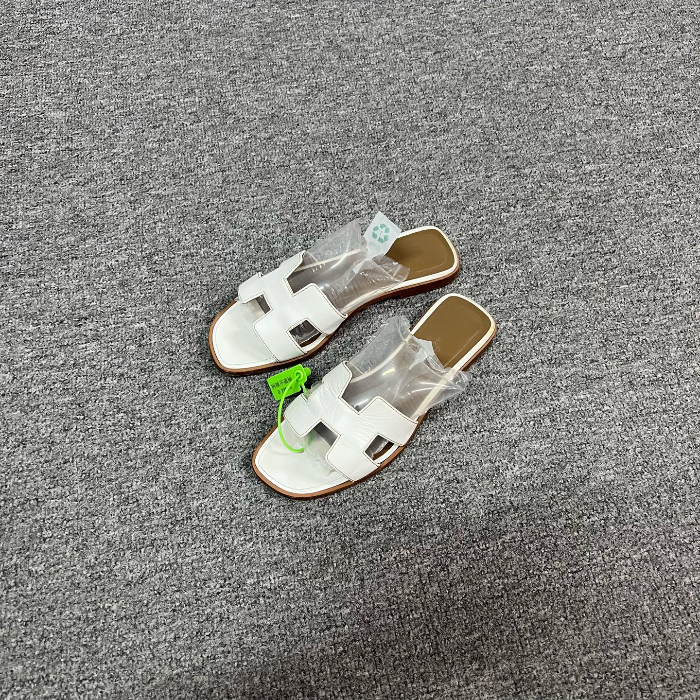 95新 Alexander McQueen/亚历山大·麦昆 爱马仕 H拖鞋36.5码