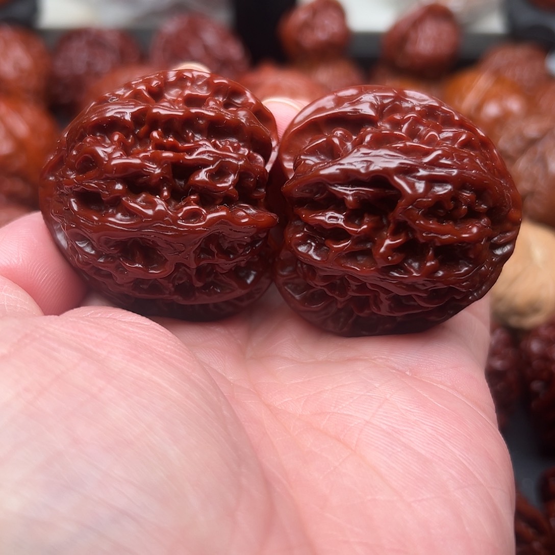 文玩核桃吊坠大尺寸苹果