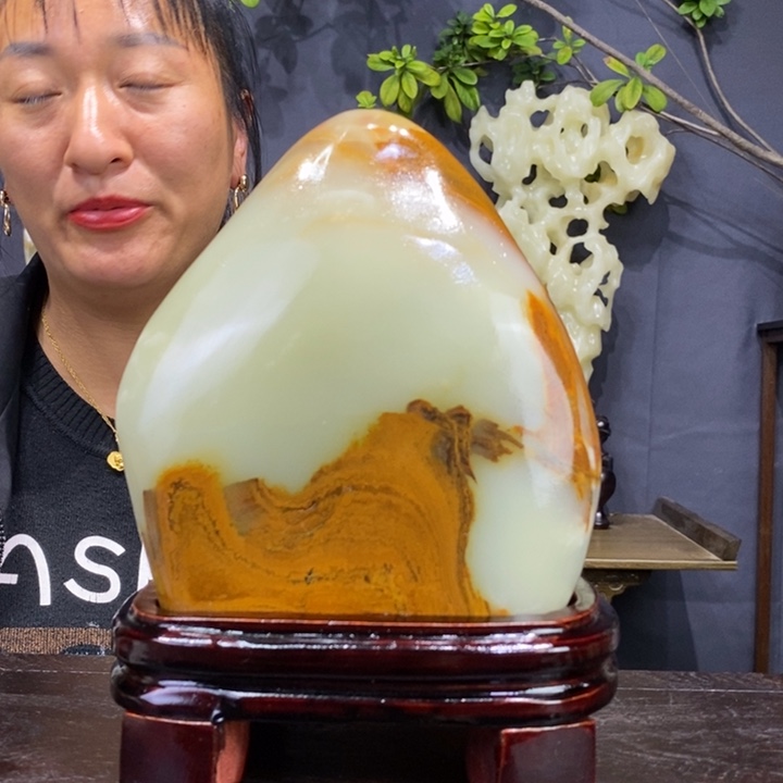 石材精品古青石摆件