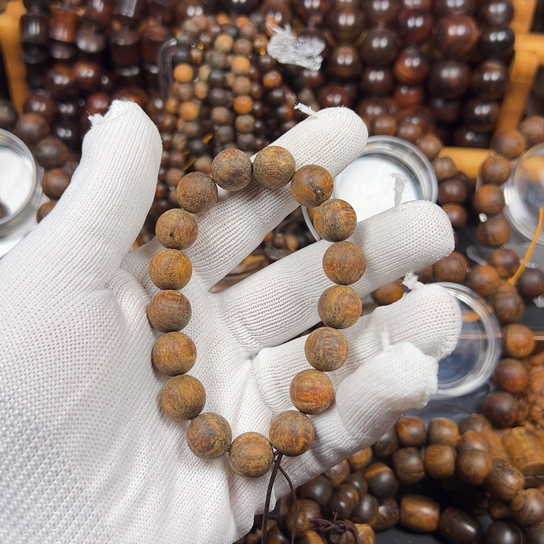 贡木12圆珠瑕疵手串定制福利