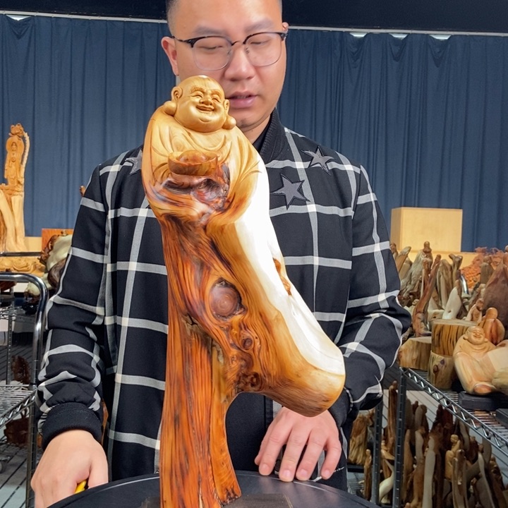 柏木（崖柏）随型摆件