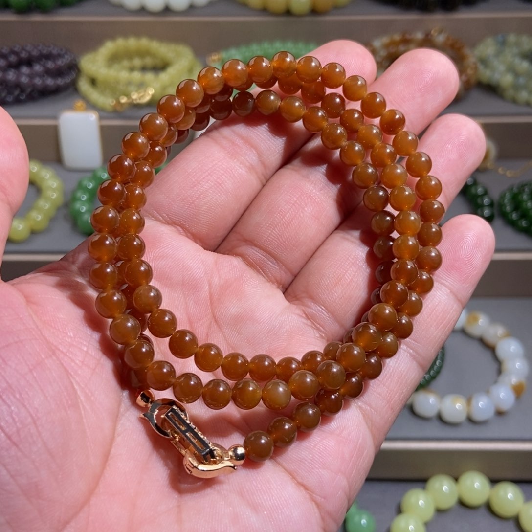 和田玉手链未镶嵌