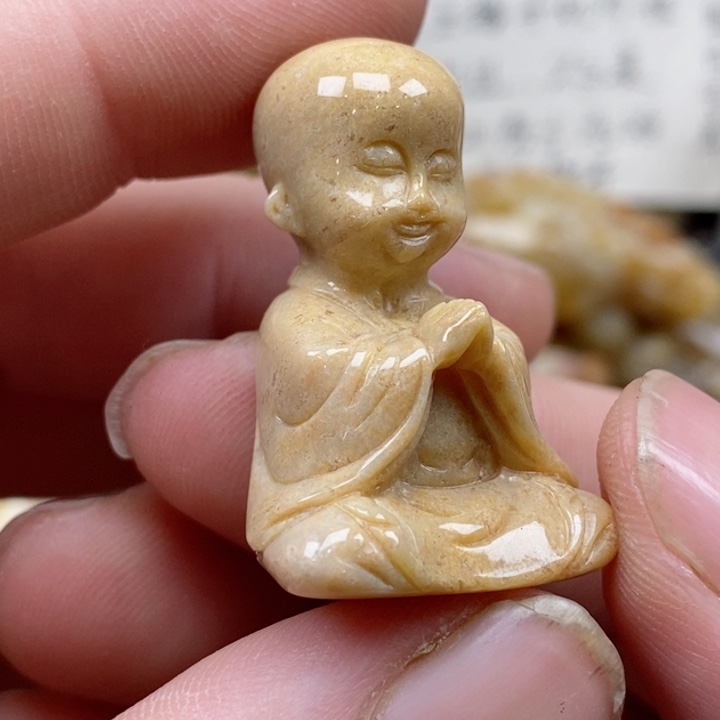 颈饰未镶嵌硅化珊瑚（珊瑚玉）