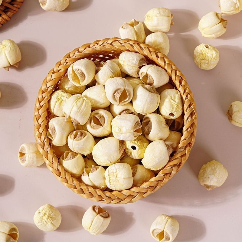 建宁莲子 去芯手工大颗饱满口感软糯福建建宁莲子手工剥皮