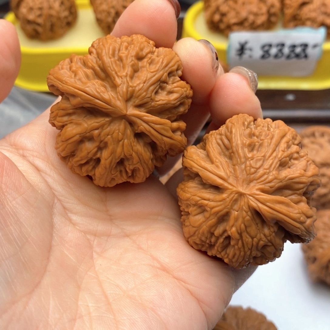 文玩核桃把件589号球筋42