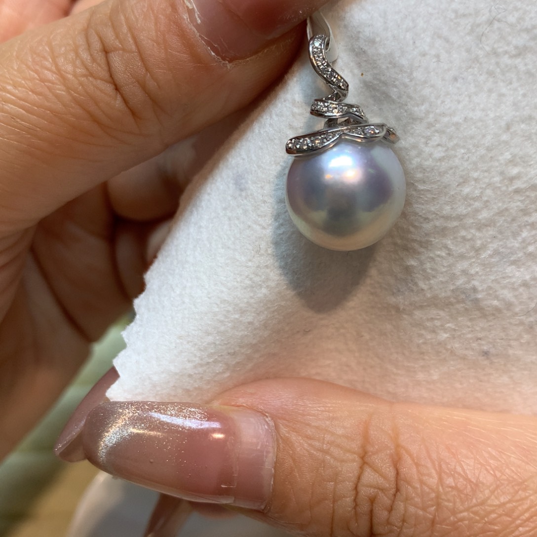 海水珍珠颈饰14K金镶嵌