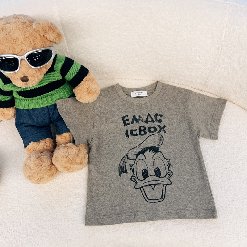 E Magic Box童装“萌宠老鸭”亲子限量款短袖B5582