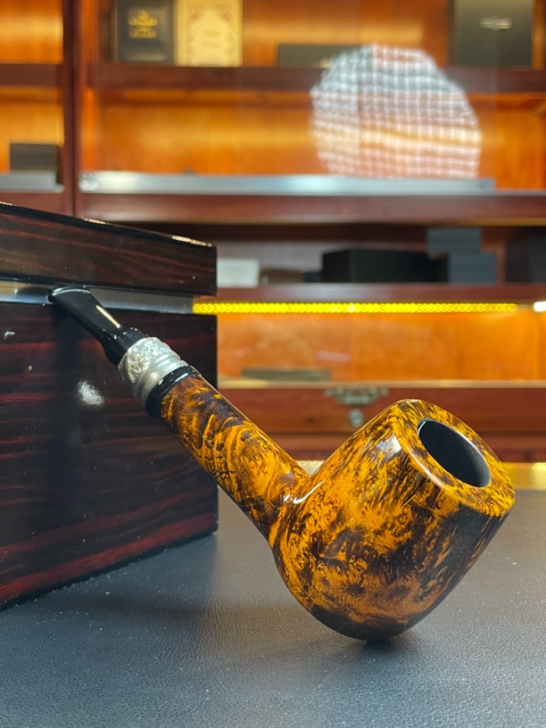 丹麦吉普森典藏3石楠木手工烟斗（内径21.2斗深45.4）