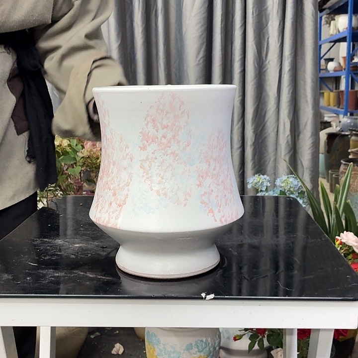 19×24 -粗陶花盆有孔-买买买