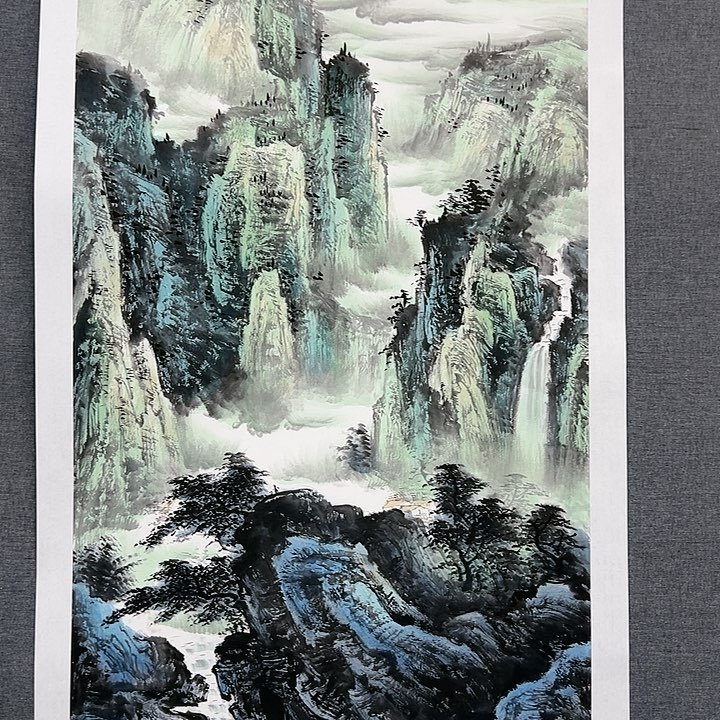 国画书画作品多次