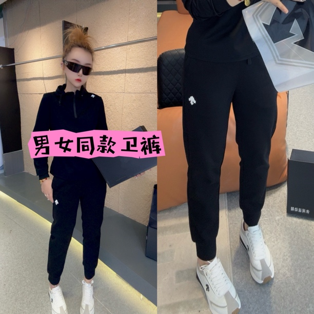 T02男女同款早秋卫裤
