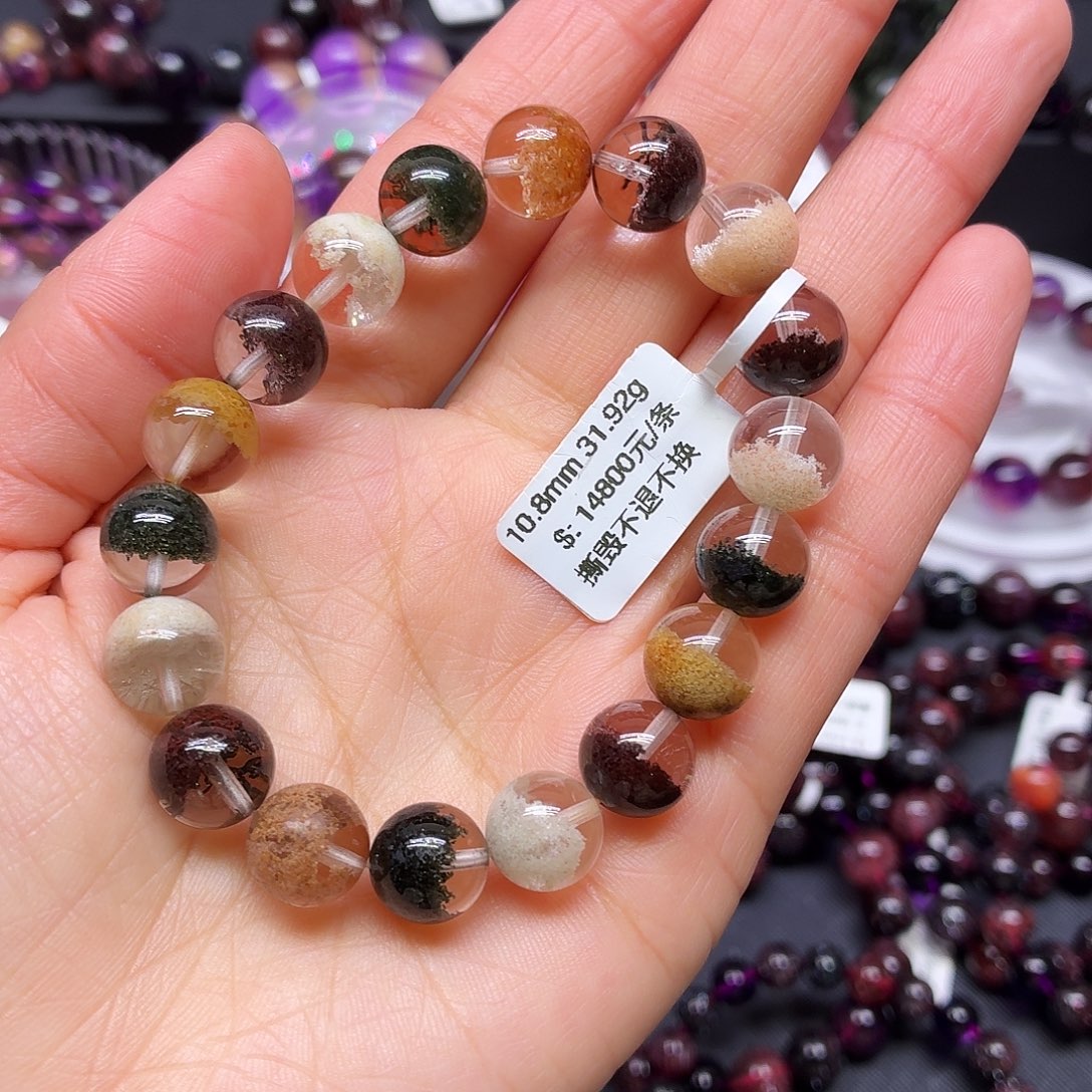 水晶未镶嵌手链手链