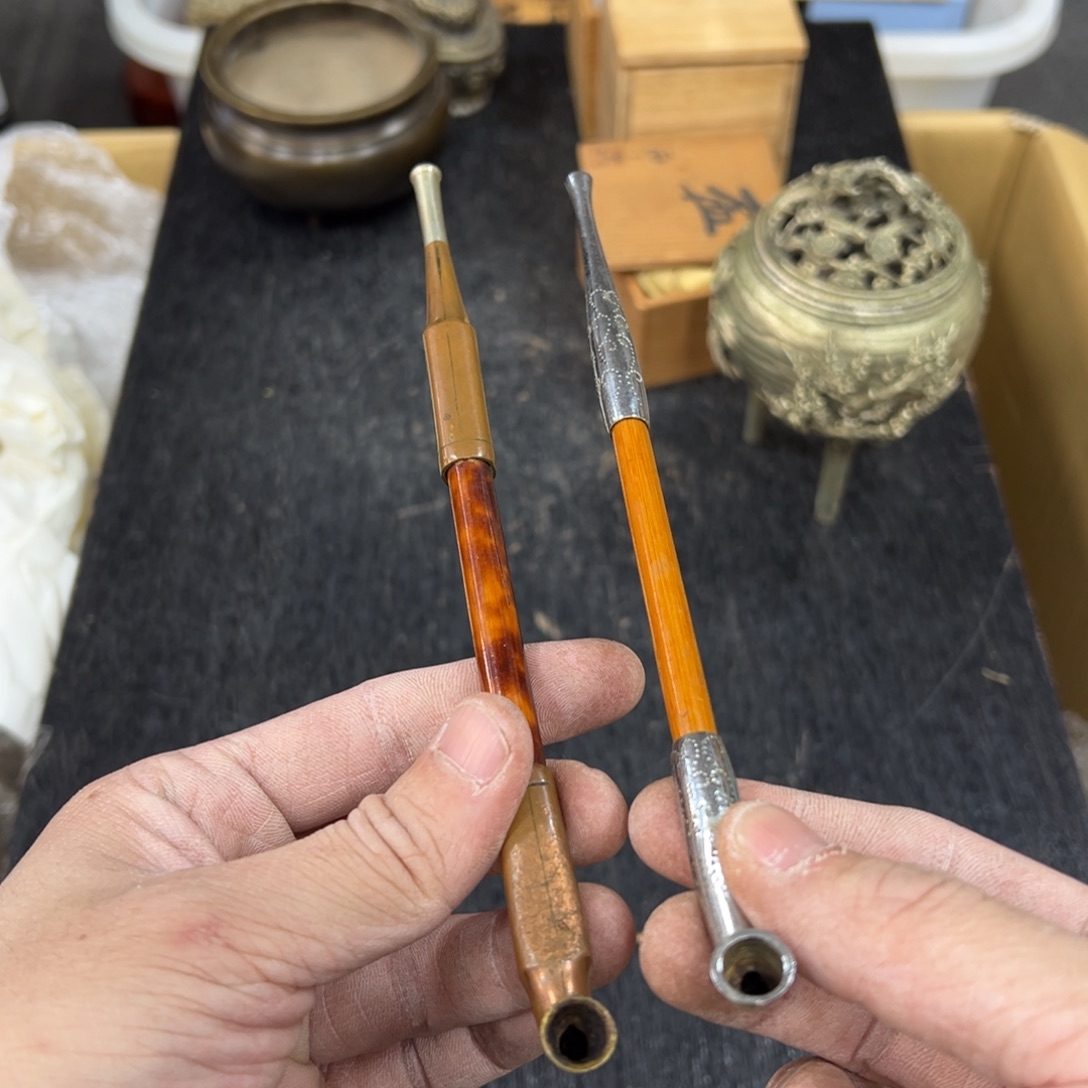 铜日本中古工艺品摆件