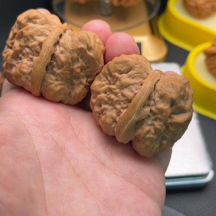 文玩核桃把件蛤蟆头41