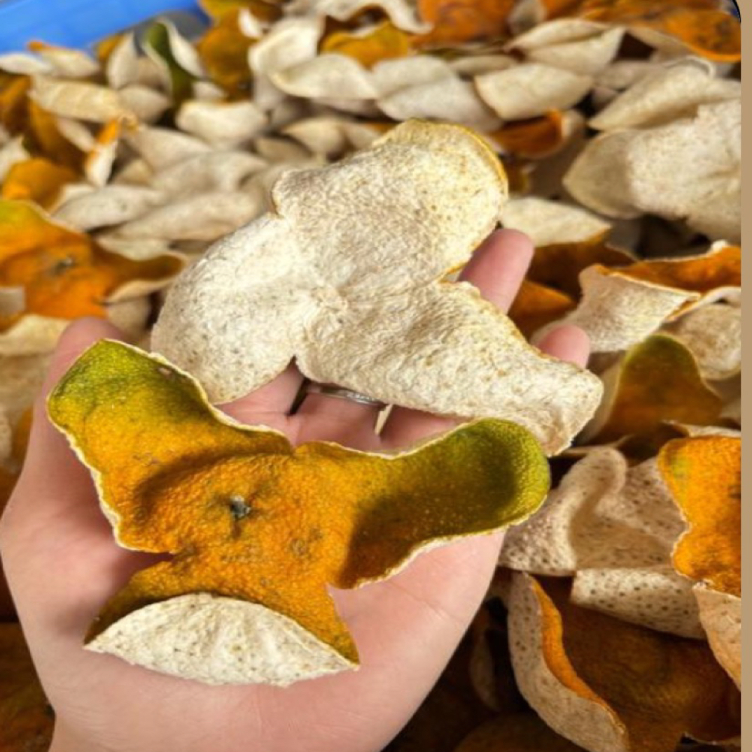 广西浦北15年老树茶枝柑（2025年老树生晒精品二红转大红皮）