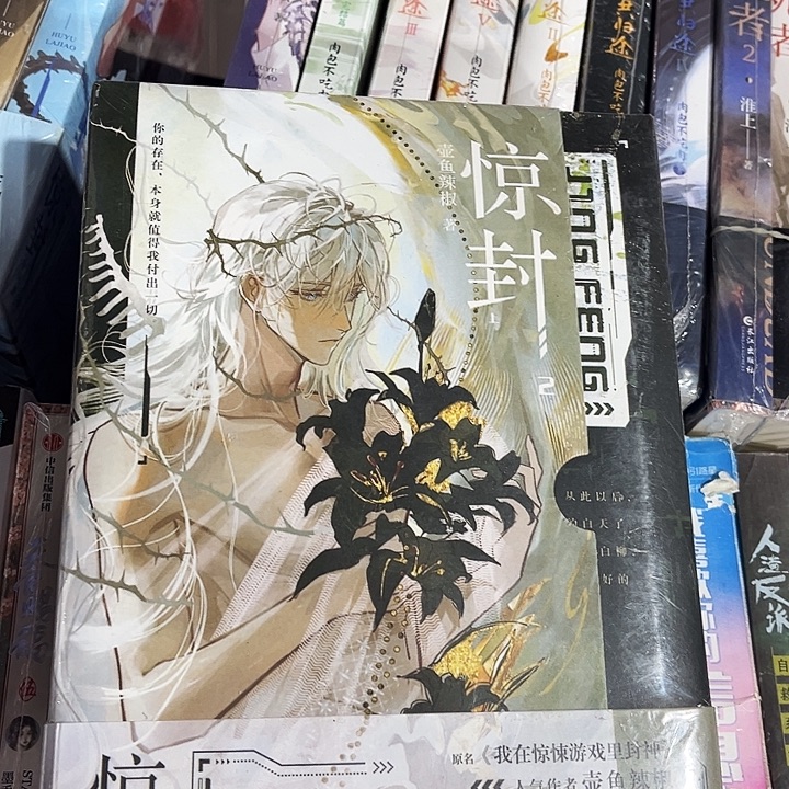 惊封二全新全套两本带周边