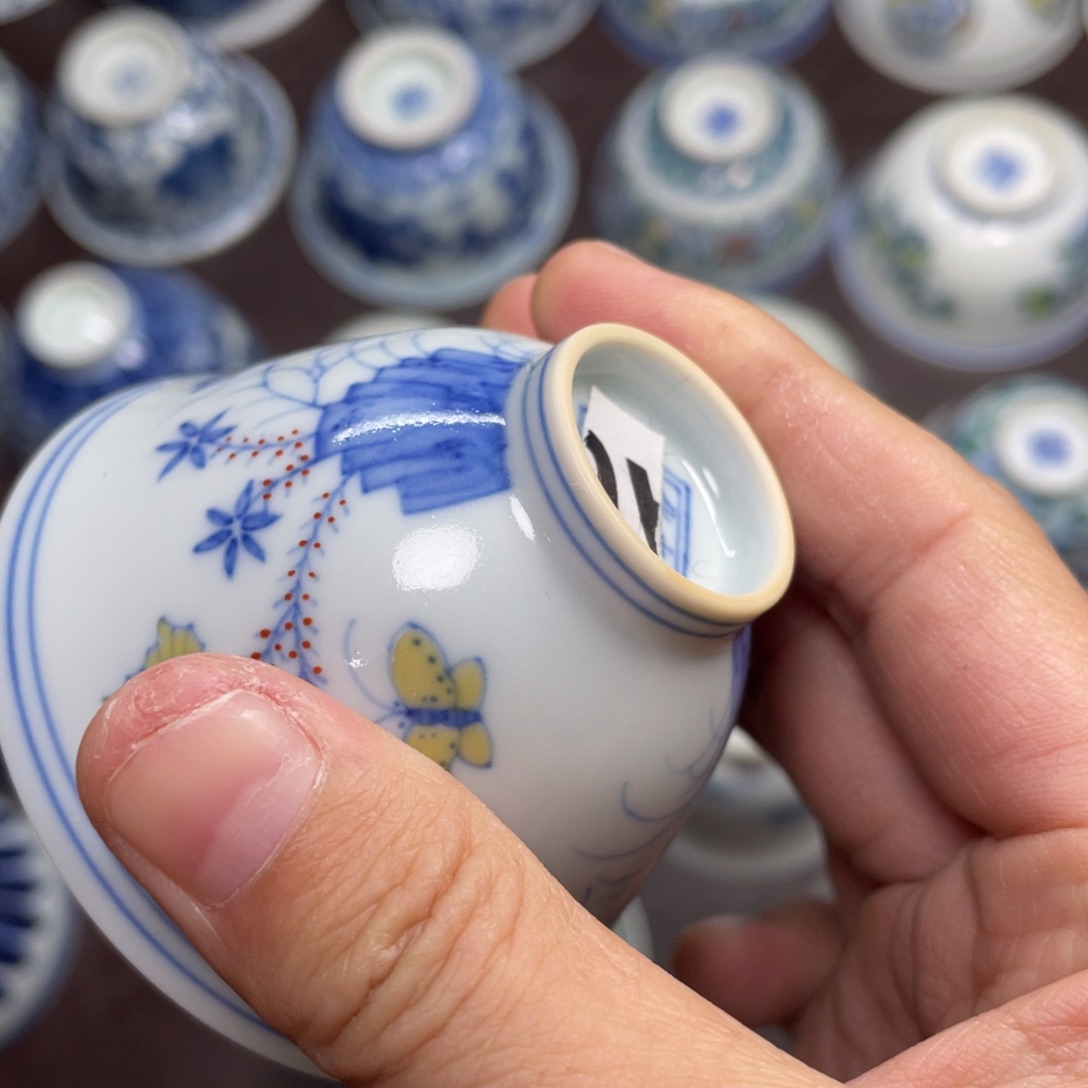 杯景德镇陶瓷现代手工陶瓷茶具