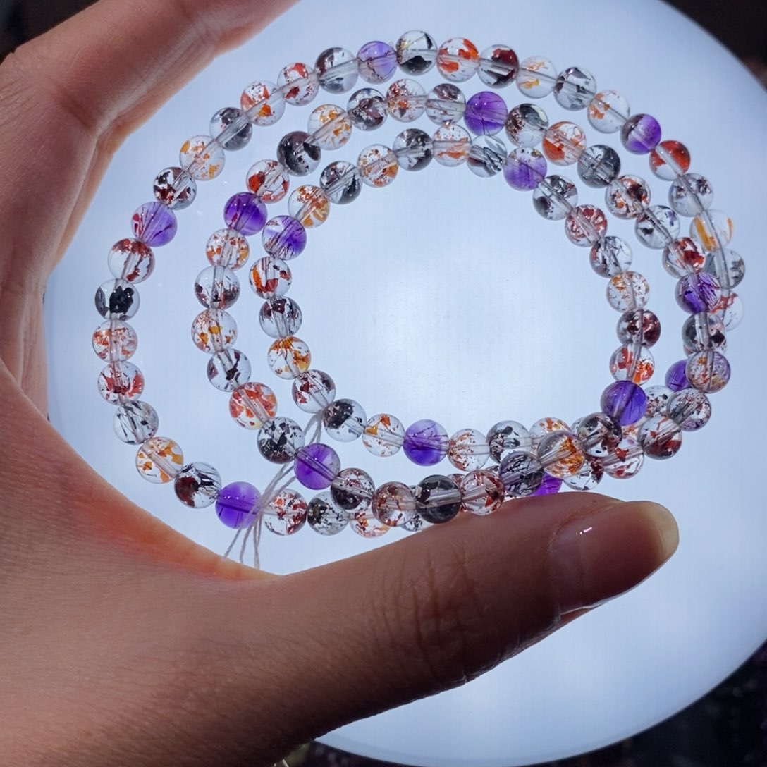 水晶手链未镶嵌手链5.8mm