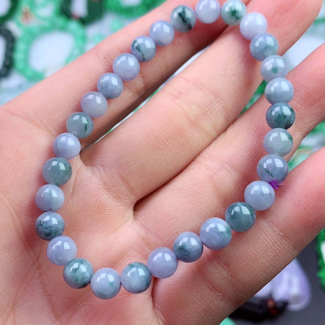 未镶嵌手链翡翠手串