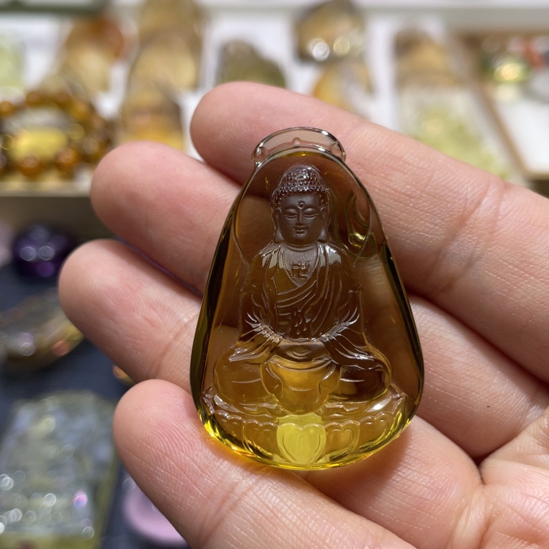 水晶颈饰未镶嵌C*陈定制