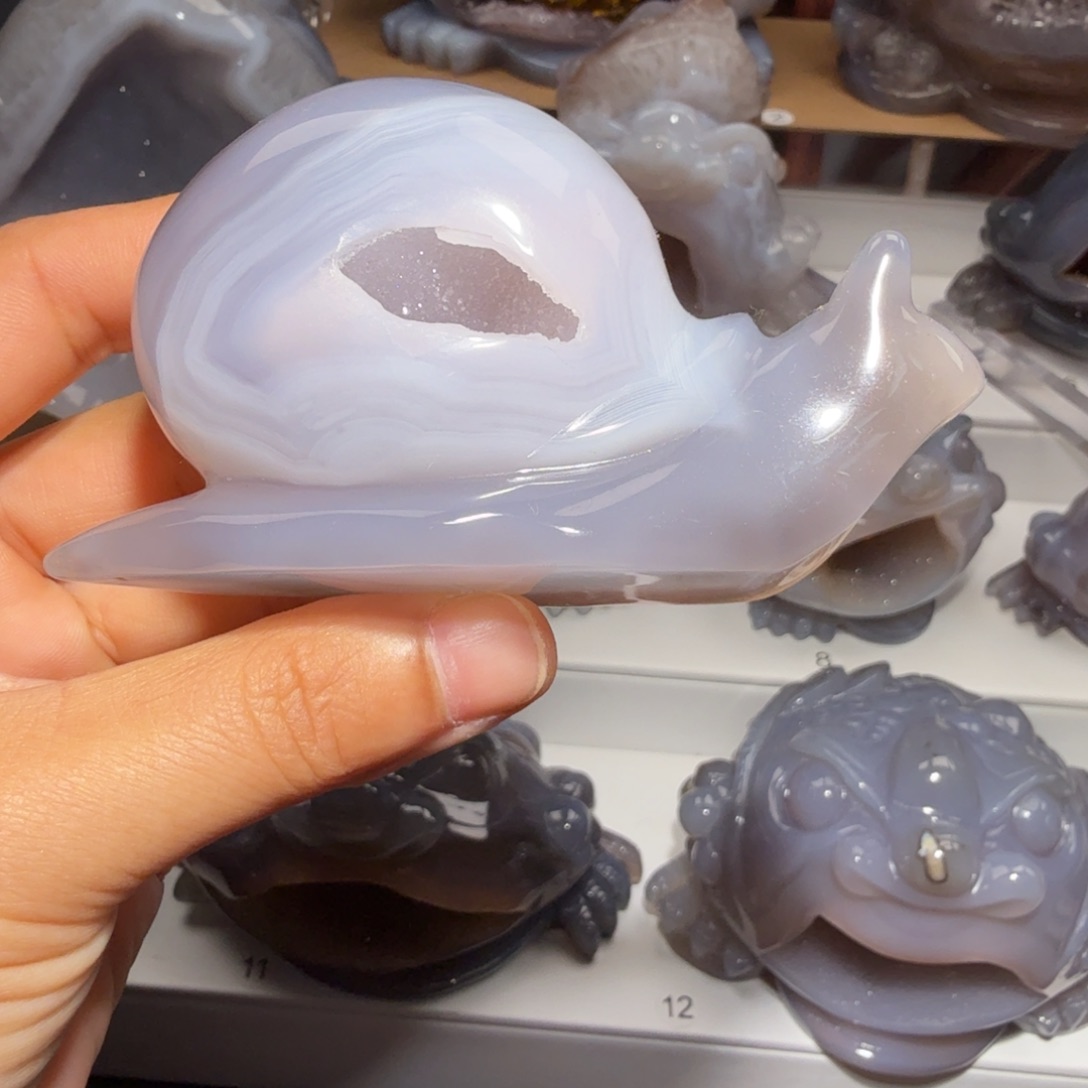 玛瑙/玉髓未镶嵌摆件