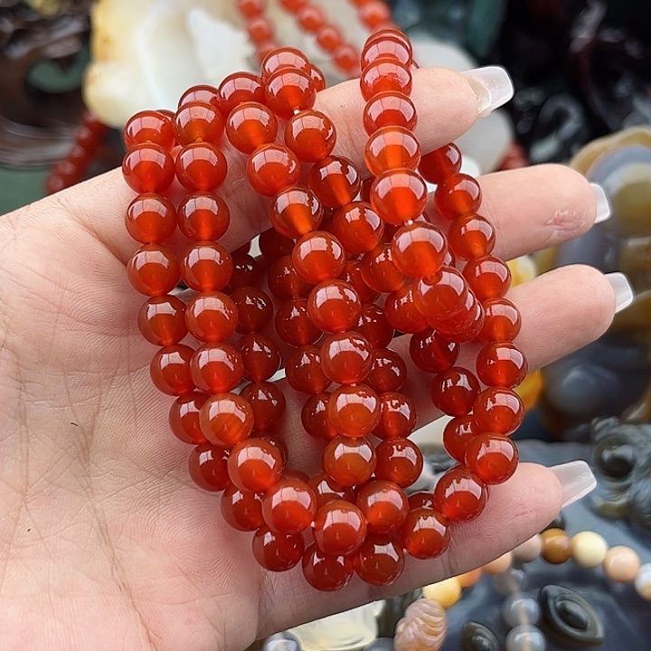 玛瑙手饰未镶嵌易*寒