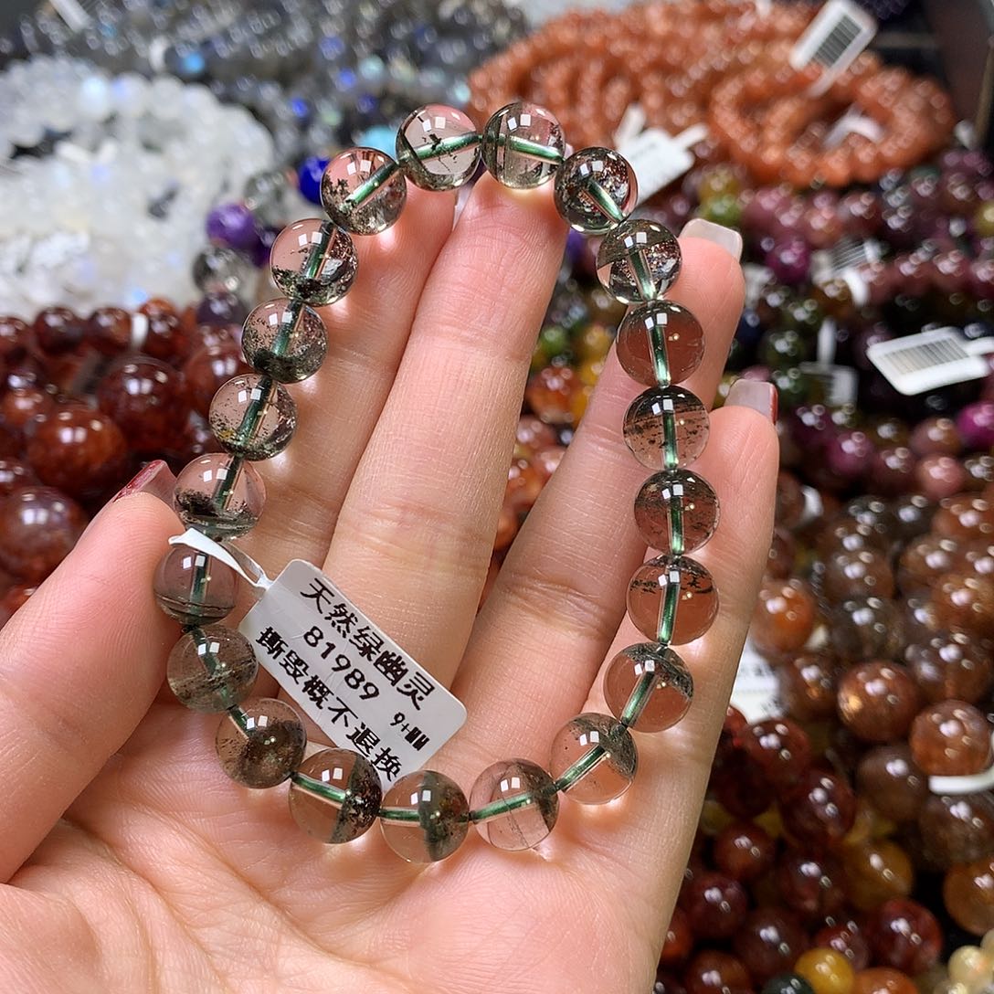 水晶手链未镶嵌，