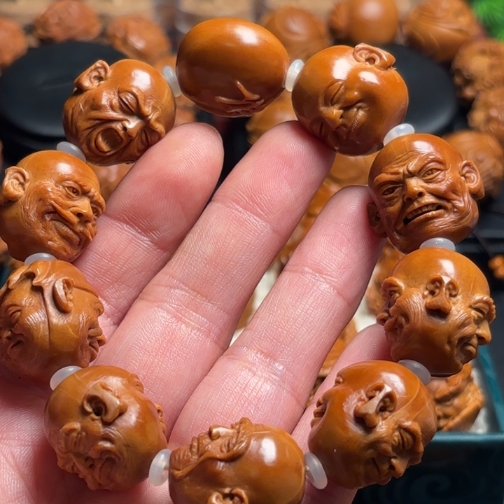 橄榄核手串/手链切*闹手串