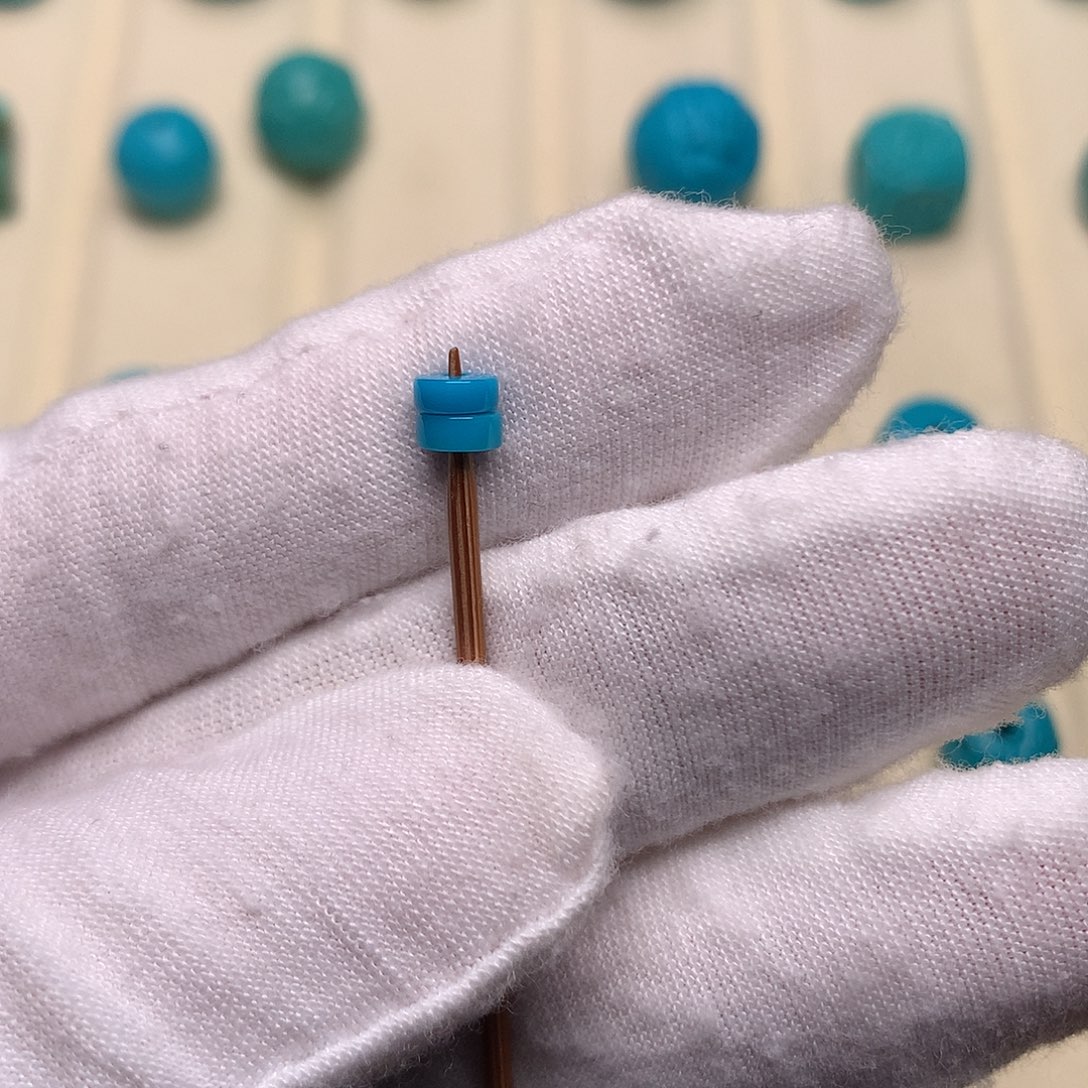 绿松石未镶嵌绿松石隔片4.5