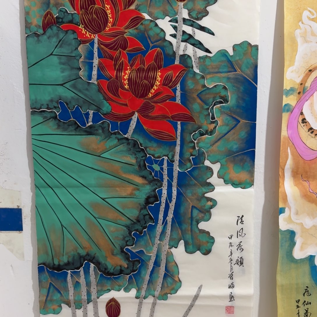 国画晓彤美术馆直播间