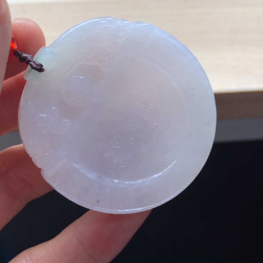 颈饰未镶嵌翡翠吊坠