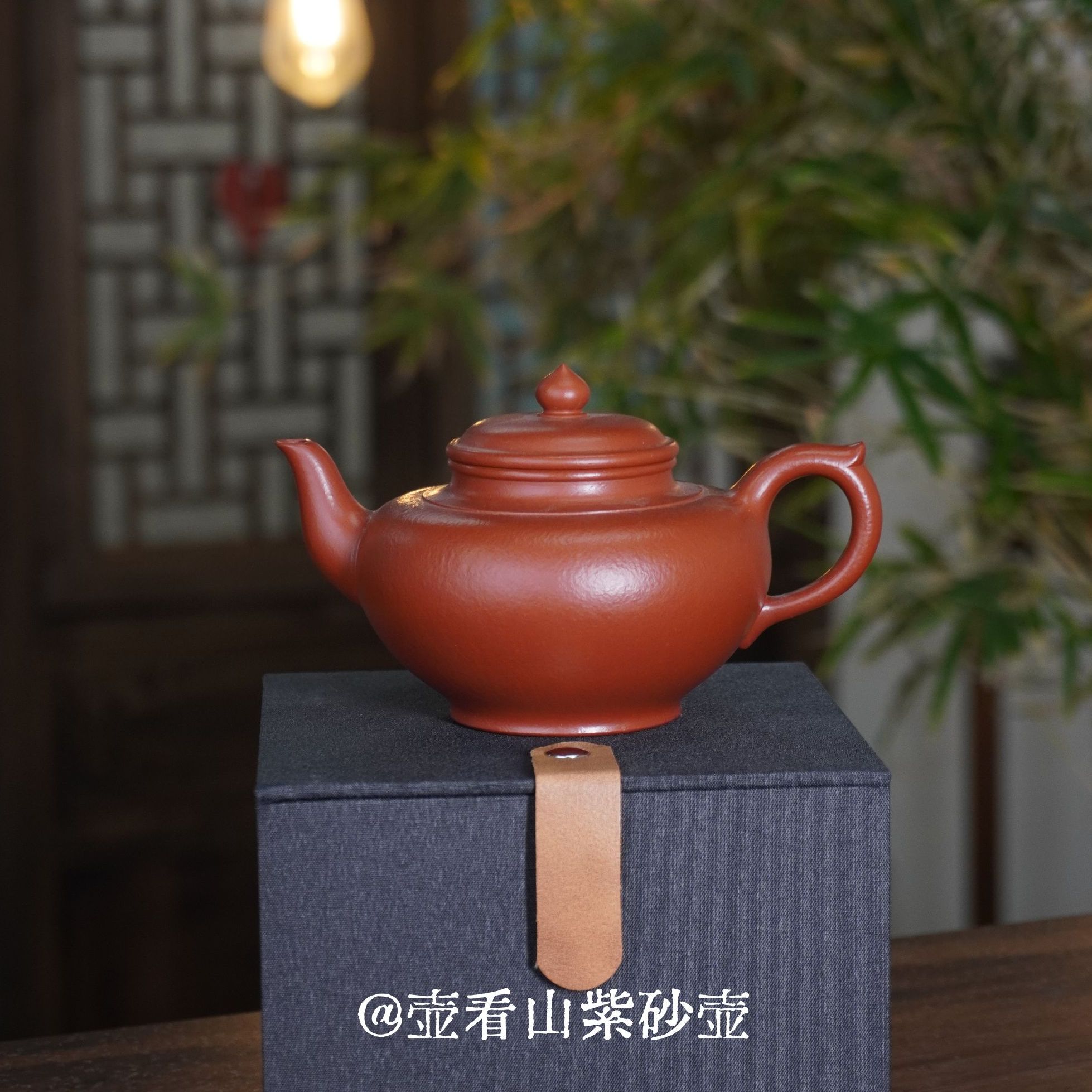 【壶看山】<笑樱壶>全手工230cc手工原矿宜兴茶壶紫砂壶原矿朱泥