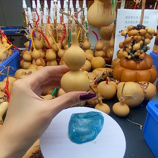 中***邢香榧木葫芦工艺品