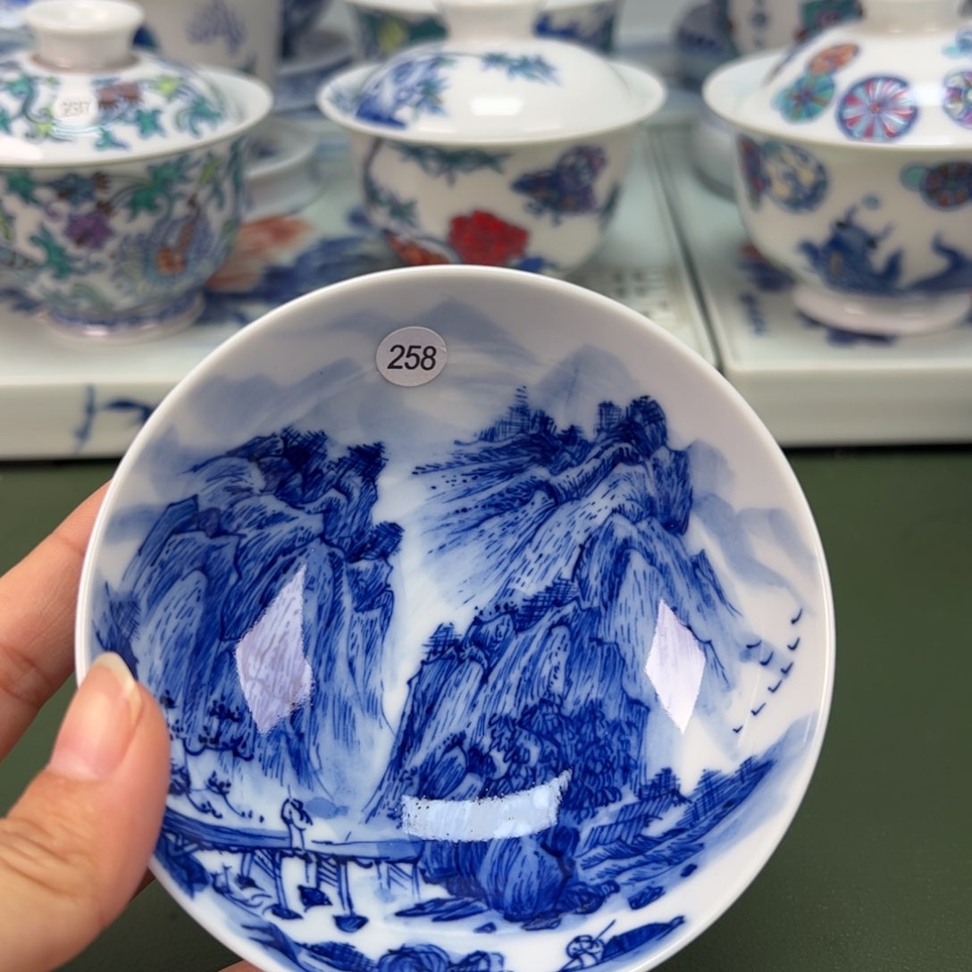 杯景德镇纯手绘茶具