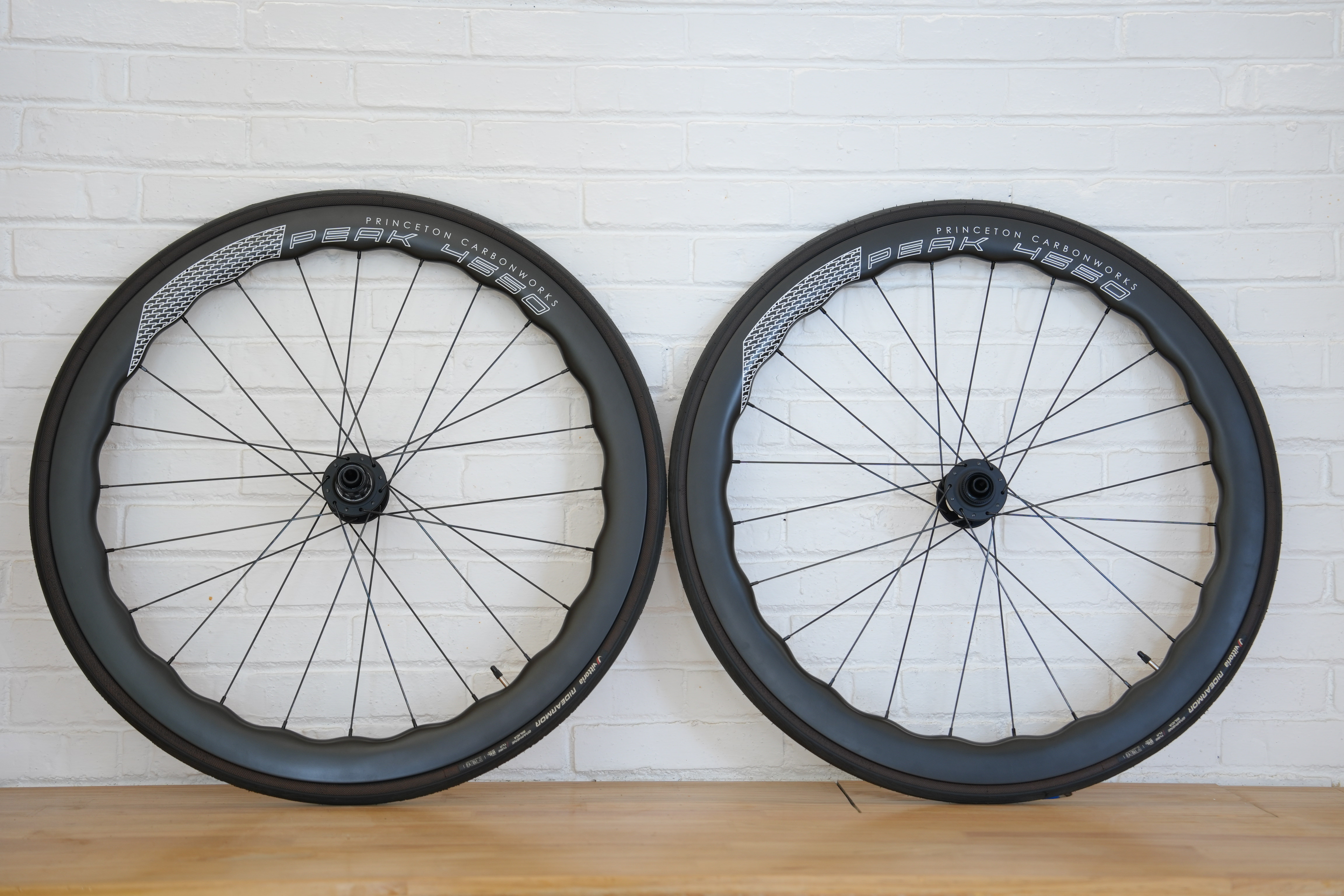 PRINCETON 普林斯顿 PEAK 4550 碟剎 CK 陶瓷轴承轮组 白色贴标