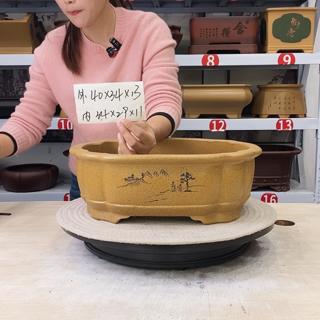 花盆紫砂紫砂花盆