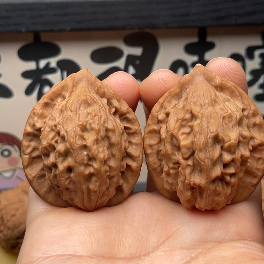 吊坠文玩核桃40大红袍