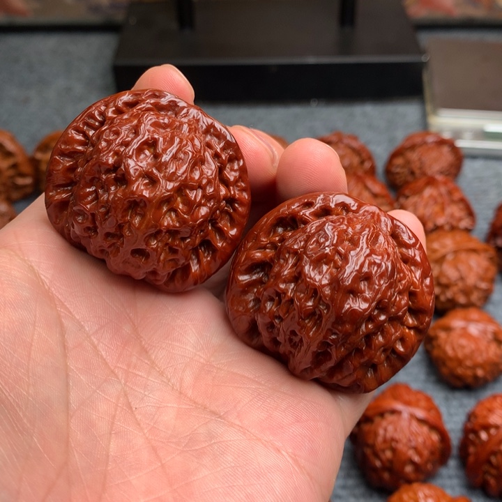 文玩核桃把件欢20金公子44