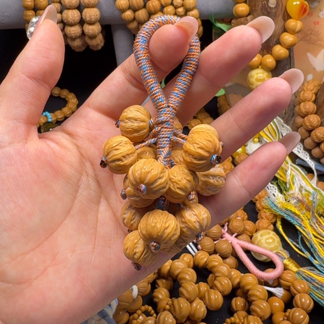 张****核桃手串/手链京八棱葡萄串