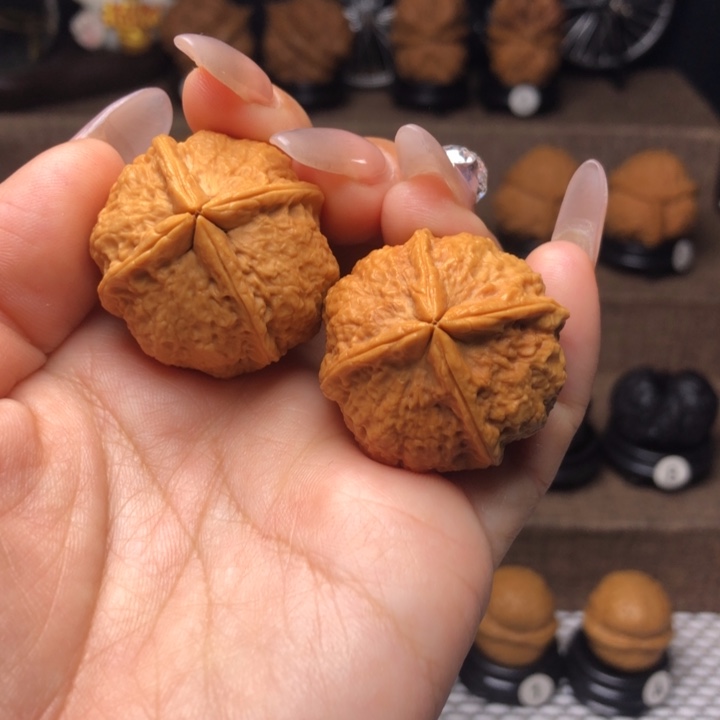 橄榄核吊坠9小四子四楞