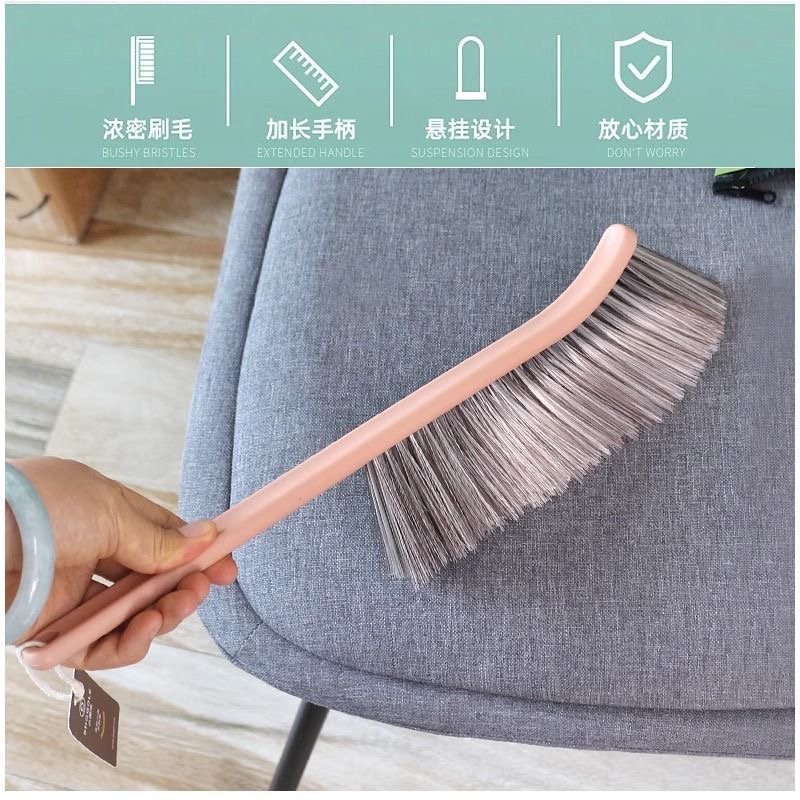 拍一发二)长柄床刷颜色随机