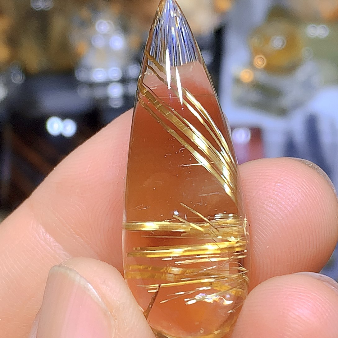 吊坠未镶嵌水晶天然水晶